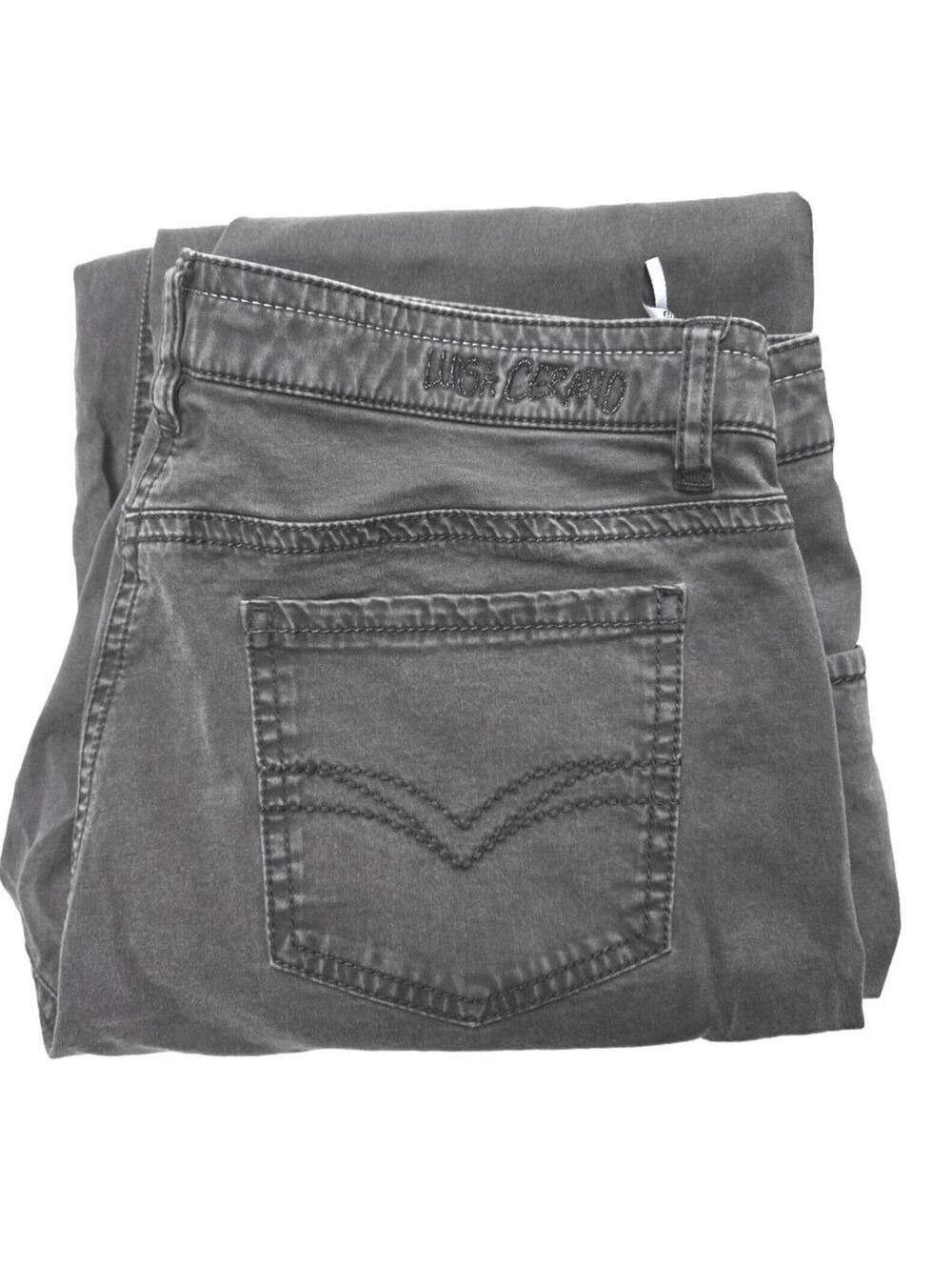 Luisa Cerano Cocoa Brown Straight Leg Jeans -Made in Italy I Size 12 Cotton 98% - Picture 6 of 11